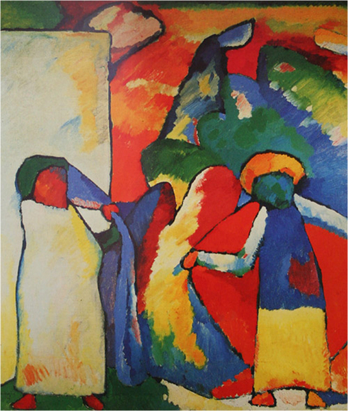 Wassily Kandinsky - Improvisation 6 (African)