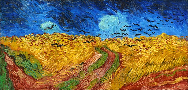 Vincent van Gogh - Wheatfield with Crows