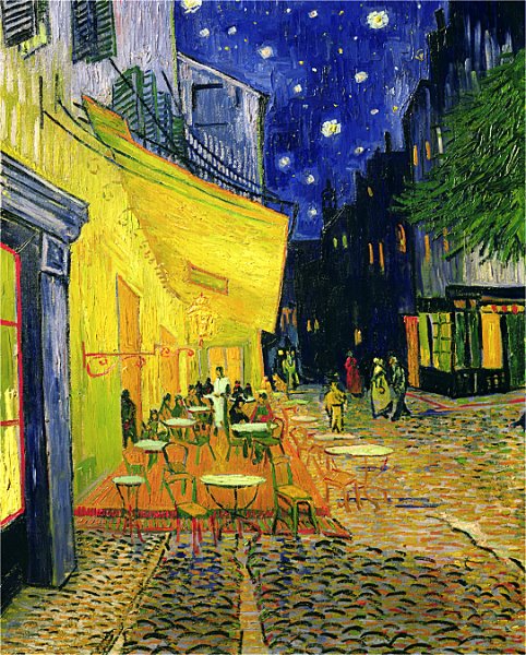 Vincent van Gogh - CAFE TERRACE, PLACE DU FORUM, ARLES