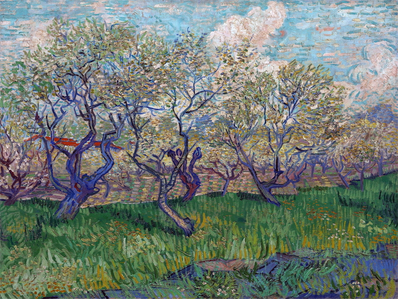 Vincent van Gogh - Orchard in Blossom 73